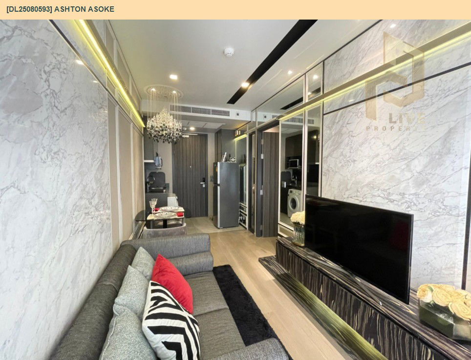 picture DL25080593 Condo for rent, Ashton Asoke near MRT สุขุมวิท, ready to move in, call urgently 0656133286 LineID @655ebbvc - 2/8