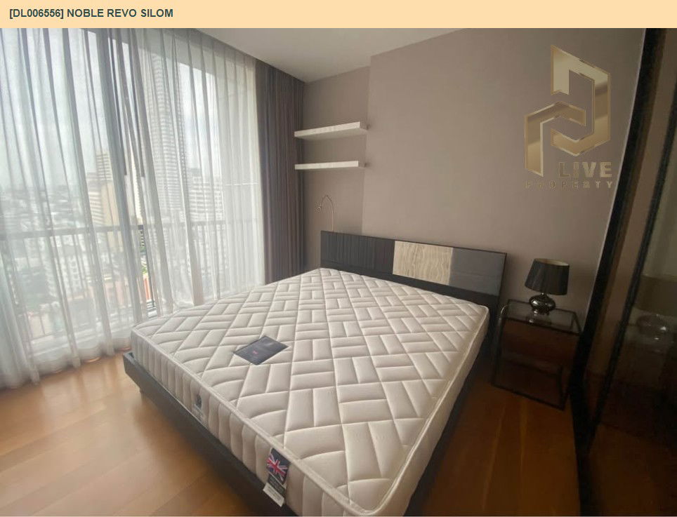 picture DL006556 Condo for rent, Noble Revo Silom near BTS Surasak, ready to move in, call urgently 0656133286 LineID @534wlwof - 3/8