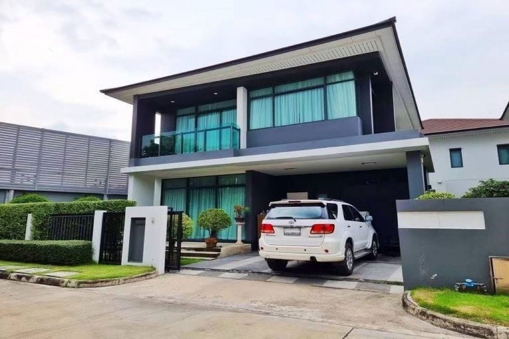 picture  For Rent !! Single house !! 🔥 Code C20230800095..Setthasiri - Krungthep Kreetha, 4 bed, 3 bath, 2 Storeys, prime area, furnished, ready to move in 📣 - 2/11