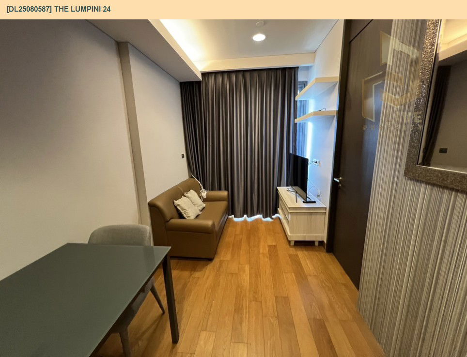 picture DL25080587 Condo for rent, The Lumpini 24 near BTS Phrom Phong, ready to move in, call urgently 0656133286 LineID @655ebbvc - 9/14