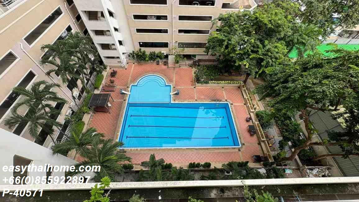 รูป P-40571 ให้เช่าคอนโด สราญใจ แมนชั่น Khlong Toei, Bangkok พร้อมอยู่ ราคาถูก Line Id @easythaihome 085-592-2897 - รูปที่ 15/23