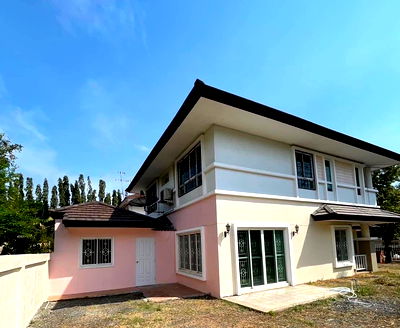 บ้านเดี่ยว วิทยาลัยเทคนิคกาญจนาภิเษกมหานคร : ขายบ้านเดี่ยว 2ชั้น โรยัลปาร์ควิลล์ สุวินทวงศ์ 101ตรม.