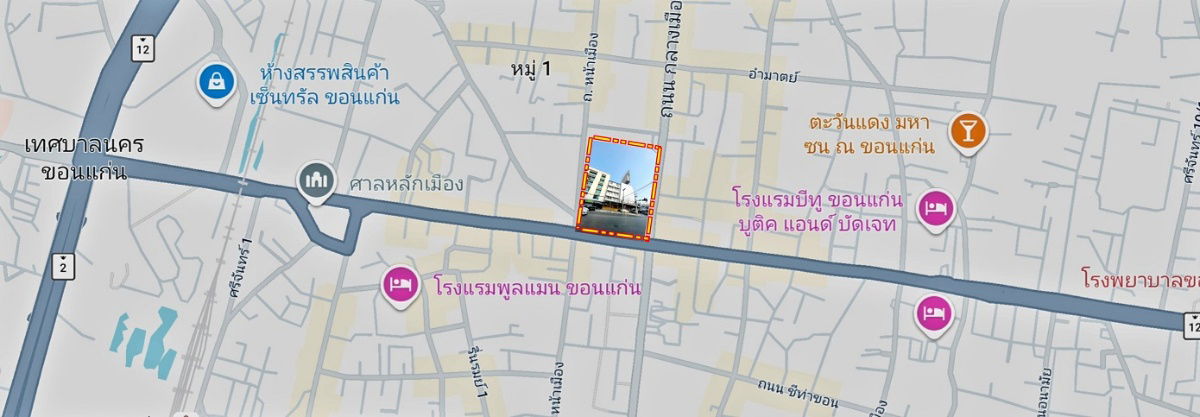 รูป อาคารพาณิชย์ 2ล็อค 5ชั้น ทำเลดีมาก ใจกลางเมืองขอนแก่น ปรับปรุงไว้แล้ว ติดถนนเส้นหลัก(ถนนหน้าเมืองตัดถนนศรีจันทร์)  - รูปที่ 22/22
