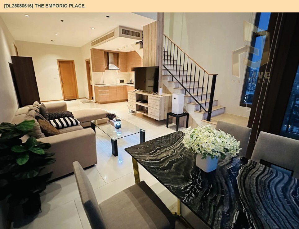 picture DL25080616 Condo for rent, The Emporio Place near BTS Phrom Phong, ready to move in, call urgently 0656133286 LineID @655ebbvc - 10/13