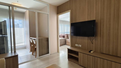 Special price for sale, below cost, Aspire Condo, Rattanathibet, near MRT Intersection Station, fully furnished, 31 sq m, 19th floor,