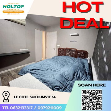 #R5787 🎉 190868  Condo for rent Le Cote Sukhumvit 14