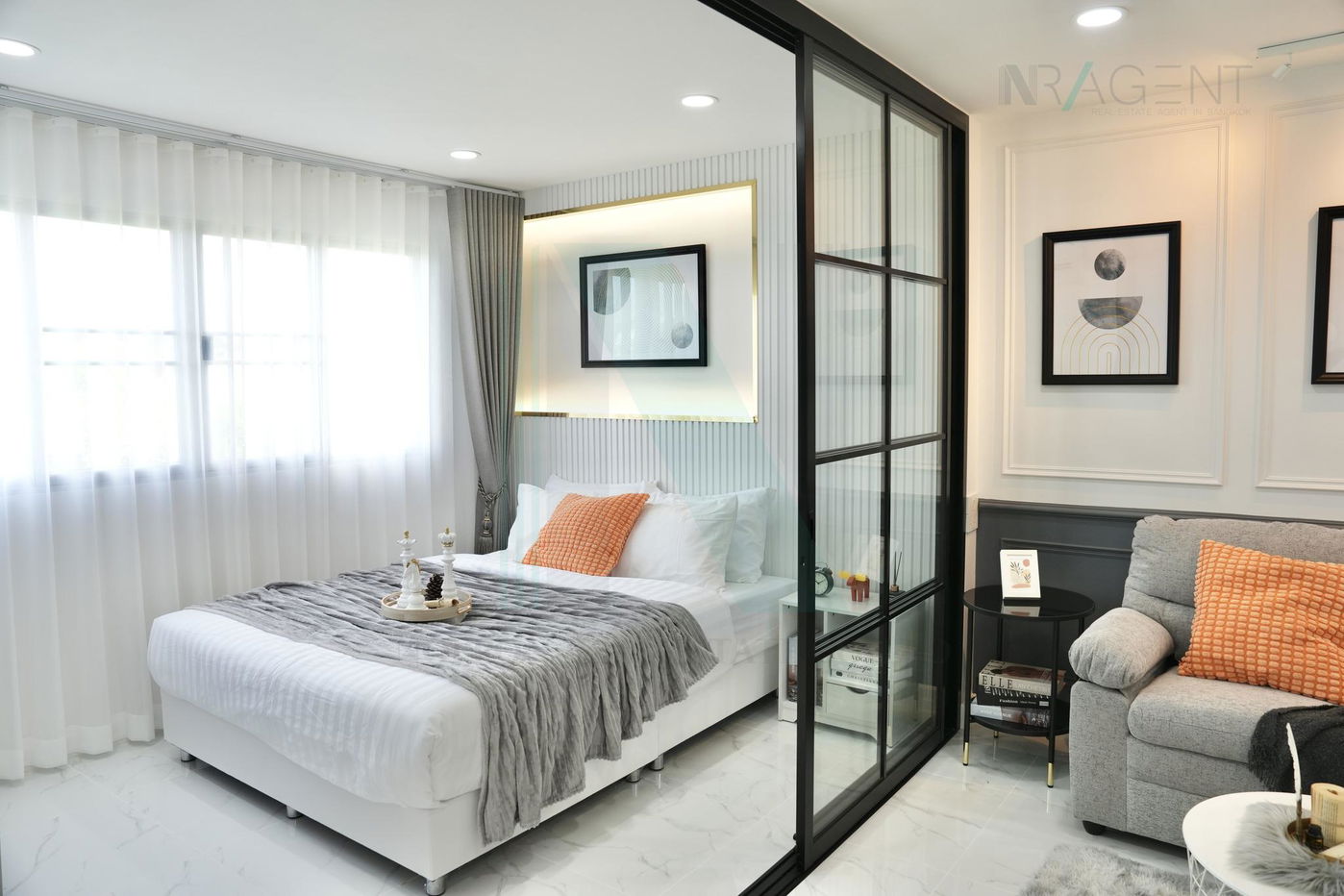 picture 🔺 For Sell Condo LUMPINI CENTER NAWAMIN Building B, Floor 2,1 bed room, Room size 27 sqm - 2/8