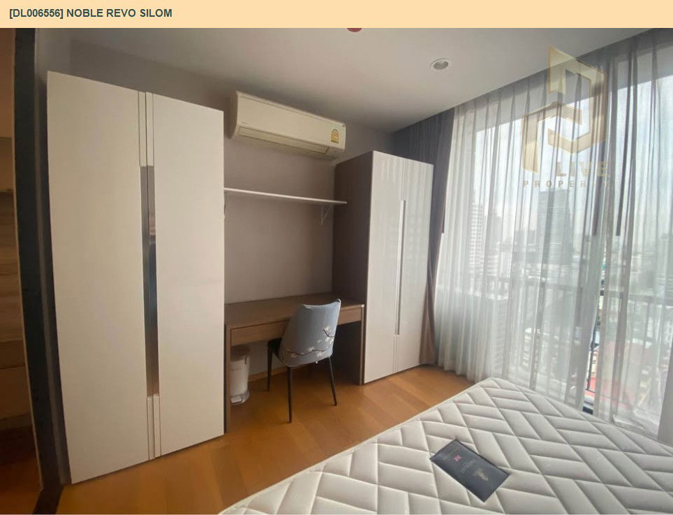 picture DL006556 Condo for rent, Noble Revo Silom near BTS Surasak, ready to move in, call urgently 0656133286 LineID @534wlwof - 5/8