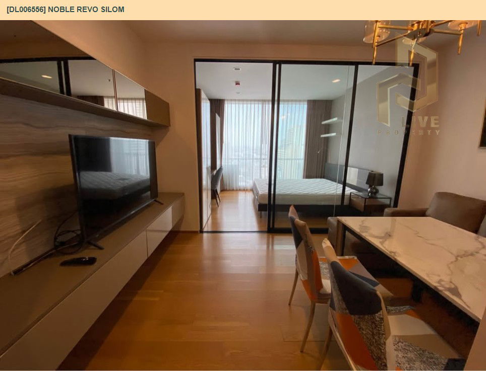 picture DL006556 Condo for rent, Noble Revo Silom near BTS Surasak, ready to move in, call urgently 0656133286 LineID @534wlwof - 4/8