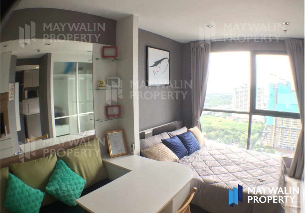 รูป 📌 IDEO Mobi Rama 9 (ไอดีโอ โมบิ พระราม 9) ☘ Studio I  22 sqm☘ ราคา 15k‼ 🔥🔥🔥 ถูกที่สุดในโครงการ🔥🔥🔥 📲 Line ID: 0842932624 - รูปที่ 3/7