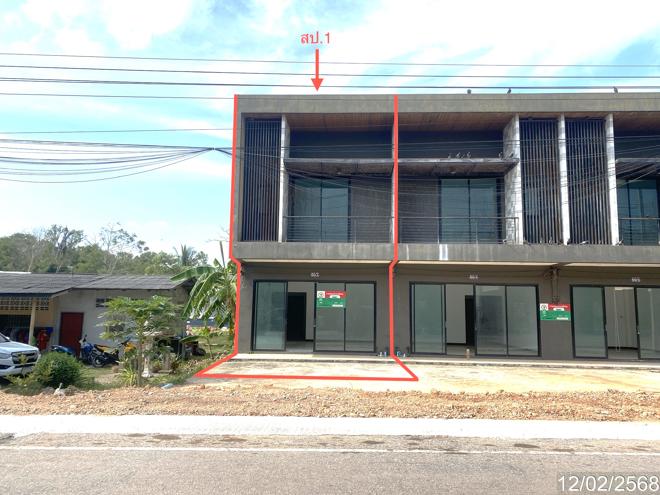 รูป อาคารพาณิชย์ สำหรับขาย - หัวเขา สิงหนคร สงขลา - รูปที่ 4/40