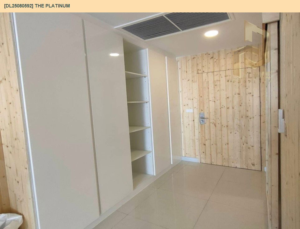 picture DL25080592 Condo for rent, The Platinum near BTS Ratchathewi, ready to move in, call urgently 0656133286 LineID @655ebbvc - 4/10