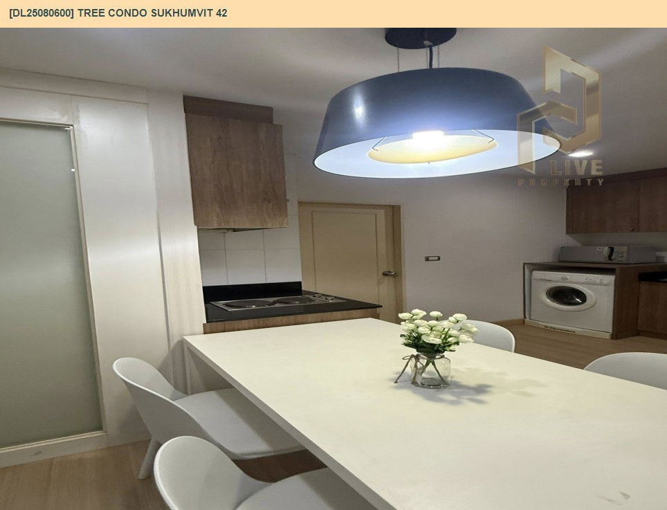 รูป DL25080600 ให้เช่าคอนโด ทรี คอนโด สุขุมวิท 42 (Tree Condo Sukhumvit 42) ใกล้ BTS เอกมัย พร้อมเข้าอยู่ โทรด่วน 0638692663 LineID @655ebbvc - รูปที่ 16/23