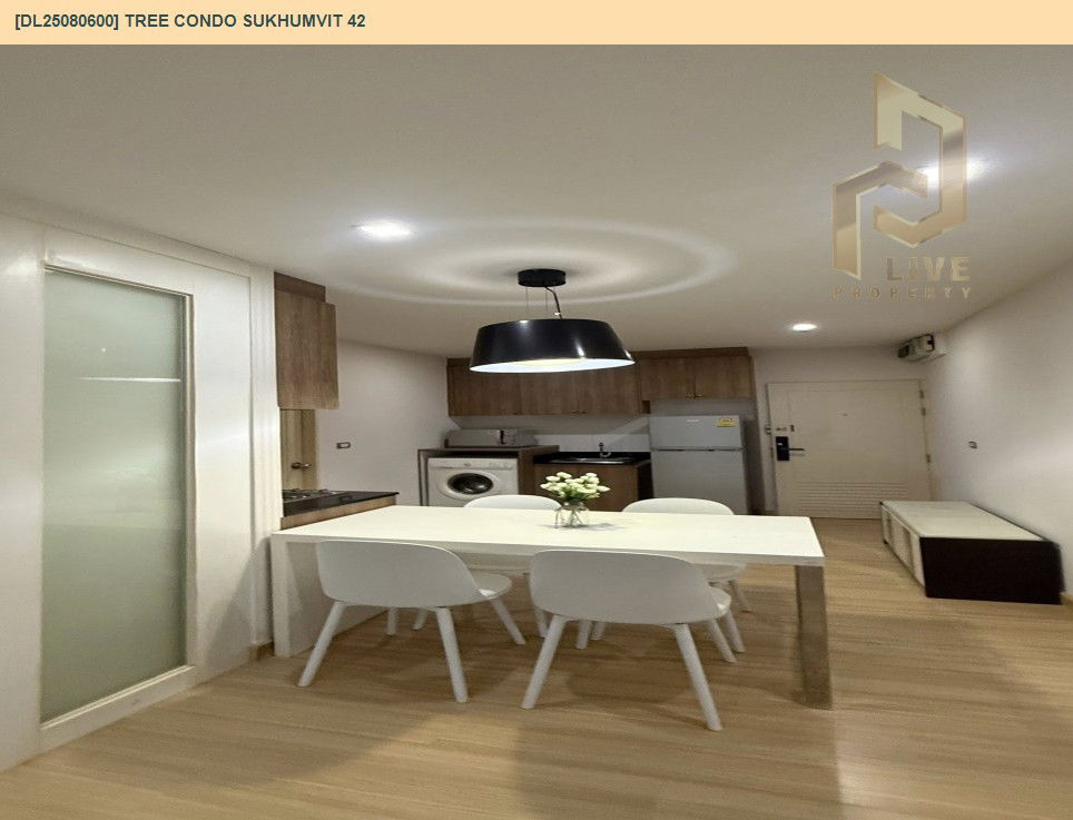 รูป DL25080600 ให้เช่าคอนโด ทรี คอนโด สุขุมวิท 42 (Tree Condo Sukhumvit 42) ใกล้ BTS เอกมัย พร้อมเข้าอยู่ โทรด่วน 0638692663 LineID @655ebbvc - รูปที่ 15/23