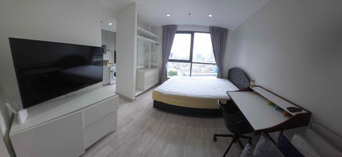 ให้เช่า Ideo mobi sathorn ห้องสตูดิโอ เฟอร์นิเจอร์ครบพร้อมเข้าอยู่ ติด BTS กรุงธนบุรี 0 เมตร สนใจแอดไลน์ @best_condo
