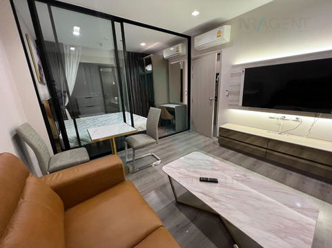 📌 For Rent Condo THE POLITAN RIVE Building 1, Floor 15,1 bed room, Room size 31.00 sqm