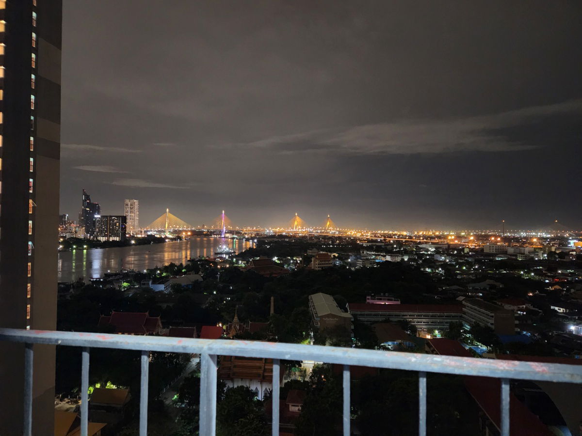รูป คอนโด ติด ริม แม่น้ำ แชปเตอร์วัน โมเดิร์นดัชต์ ราษฎร์บูรณะ เฟอร์ เตียง 6ฟุต TV แอร์ ตู้เย็น ซักผ้า พร้อมอยู่ ✅️โทรด่วน📞 0866286339 - รูปที่ 9/17