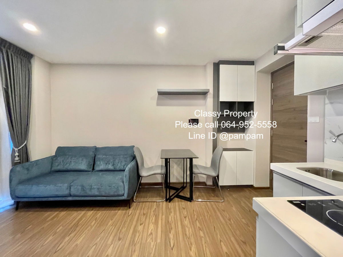 picture Condo for rent : Artisan Ratchada 1 Bedrooms Nice decorated High floor Fully furnished near MRT Cultural Centre - 5/10