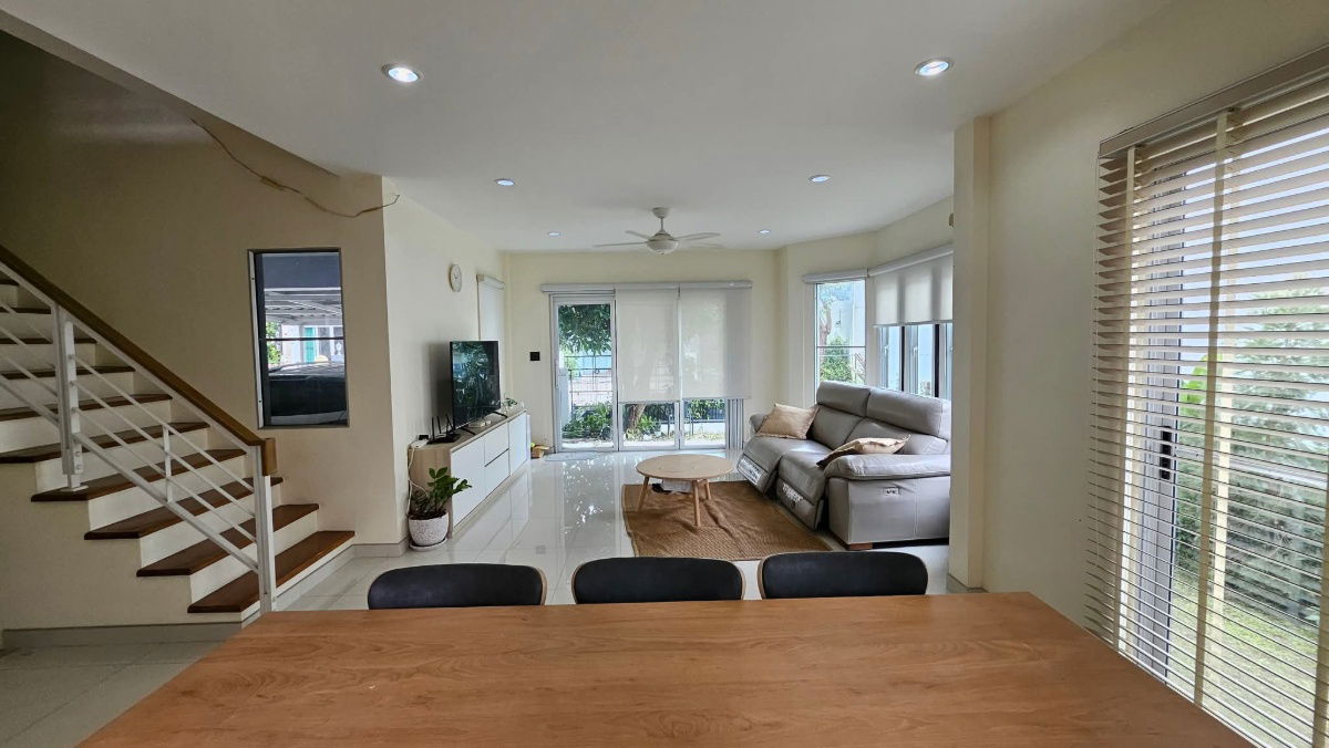 picture Single house for rent 📍 Chaiyapruek Pinklao - Sathorn 📍3 bedrooms, 3 bathrooms, fully furnished and equipped with appliances - 7/10