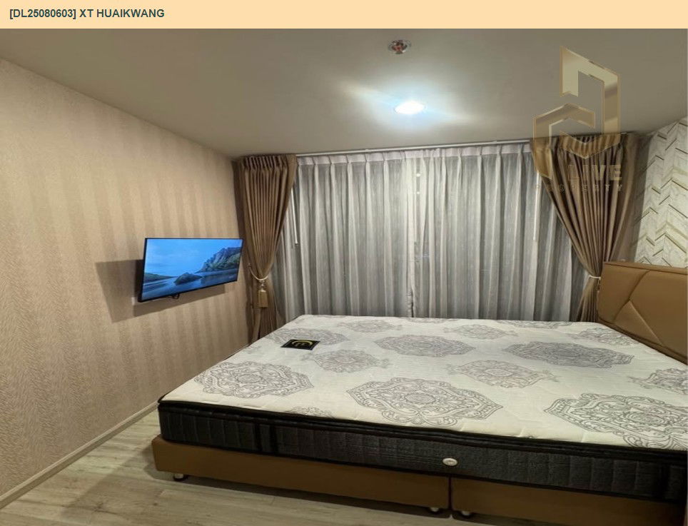 picture DL25080603 Condo for rent, XT HUAIKWANG near MRT ห้วยขวาง, ready to move in, call urgently 0656133286 LineID @655ebbvc - 5/12