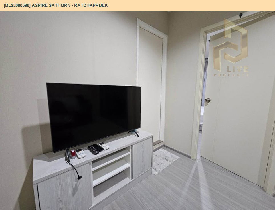 รูป DL25080596 ให้เช่าคอนโด แอสปาย สาทร - ราชพฤกษ์ (Aspire Sathorn - Ratchapruek) ใกล้ BTS บางหว้า พร้อมเข้าอยู่ โทรด่วน 0638692663 LineID @534wlwof - รูปที่ 4/12
