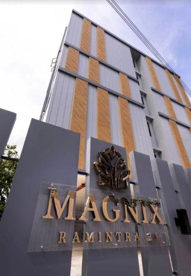 รูป มีเครื่องซักผ้า คอนโด Magnix condo Ramintra 21 แม็กนิกซ์ รามอินทรา 21 แบบ 1 ห้องนอน 24 ตรม. ชั้น 2 พร้อมอยู่ เพียง 9,000 บาท - รูปที่ 8/8
