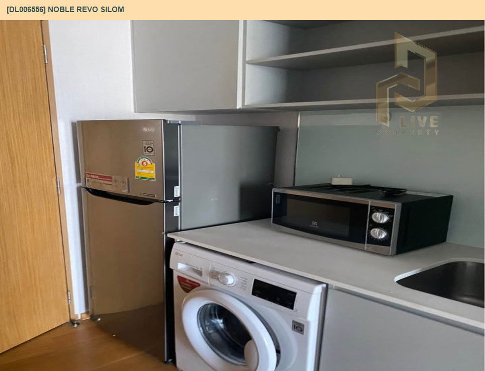 picture DL006556 Condo for rent, Noble Revo Silom near BTS Surasak, ready to move in, call urgently 0656133286 LineID @534wlwof - 7/8
