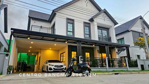 ขายบ้านเดี่ยวหรู พร้อมอยู่ Centro บางนา ตกแต่งบิ้วอินครบสไตล์ Modern Luxury เพียง 16.9 ลบ