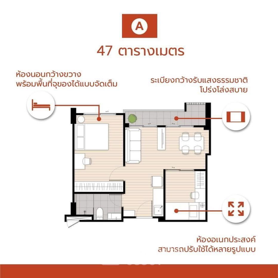 picture 2-BR Condo at G Haus Condominium in Samrong Nuea (ID 2260655) - 8/21
