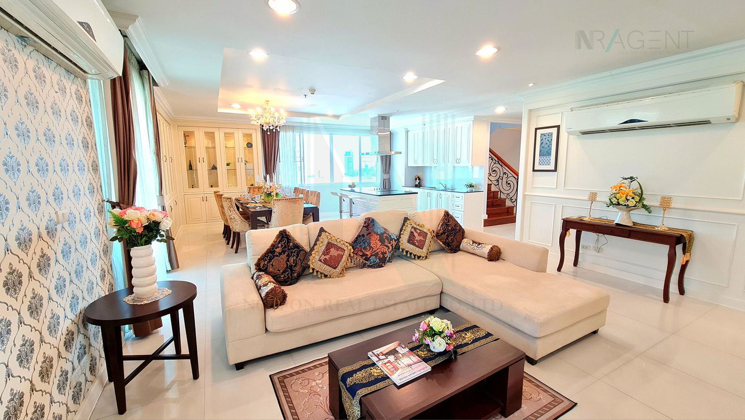 รูป 🔺 ให้เช่าคอนโด ปิยะทิพย์ เพลส อาคาร 1 ชั้น 24 Duplex 4 ห้องนอน ขนาด 375.00 ตรม ใกล้ ใกล้ BTS พร้อมพงษ์ - รูปที่ 5/8