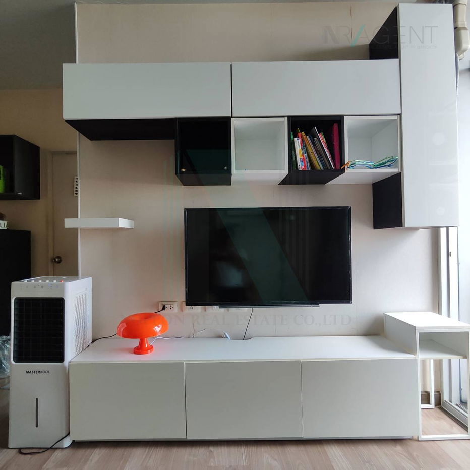 รูป ให้เช่าคอนโด ชีวาทัย รามคำแหง อาคาร 1 ชั้น 6 1 ห้องนอน ขนาด 30 ตรม ใกล้ เดอะมอลล์ บางกะปิ - รูปที่ 2/8