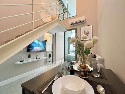 ห้องสวยตรงปก วิวเมืองสวยมาก ชั้น20 ตึกA พร้อมเข้าอยู่ Metro Sky ประชาชื่น