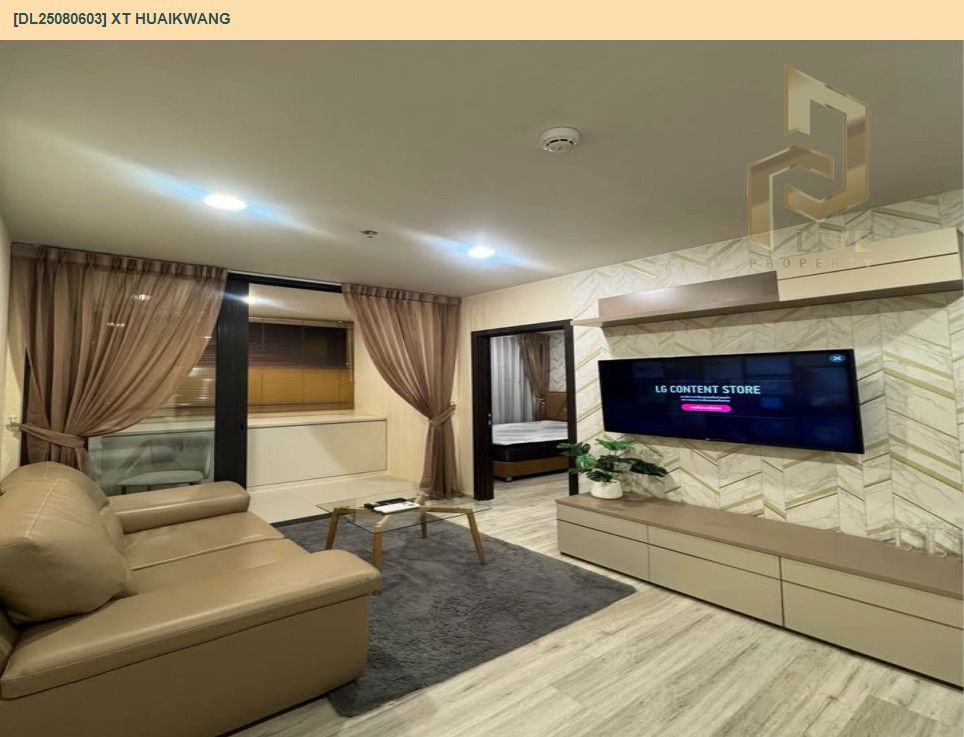picture DL25080603 Condo for rent, XT HUAIKWANG near MRT ห้วยขวาง, ready to move in, call urgently 0656133286 LineID @655ebbvc - 4/12