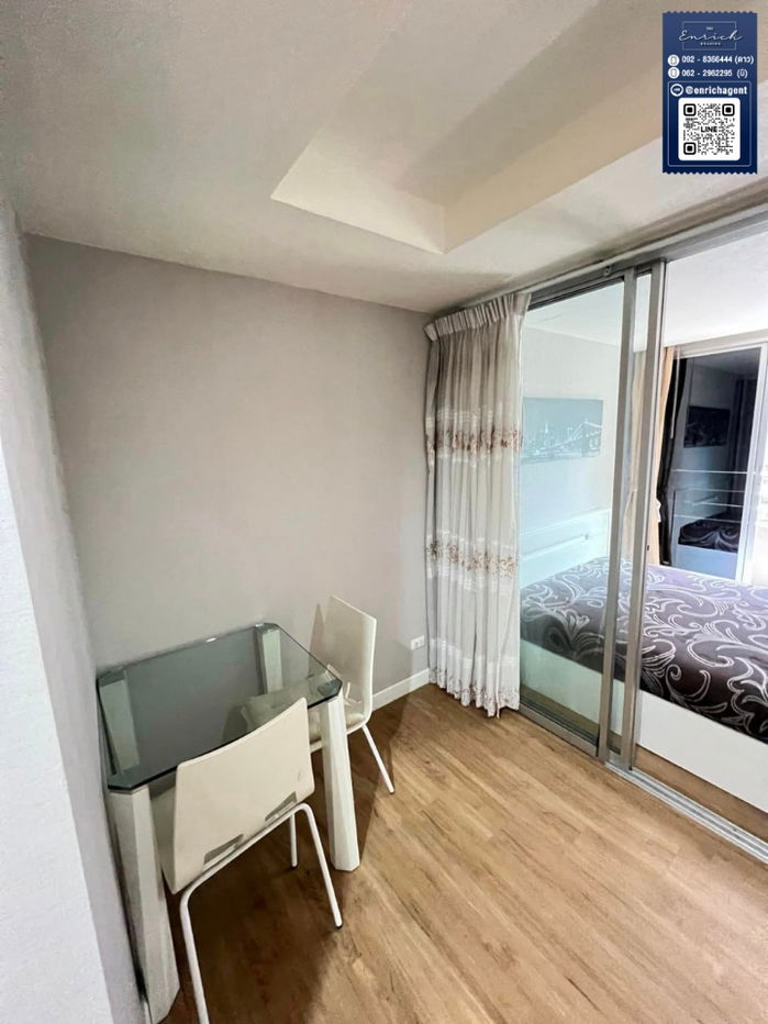 picture 💙For rent The Kris Extra 7, good price, ready to move in, MRT Sutthisan💙 Call 062-2962295 Ni// Line id: @enrichagent - 3/9