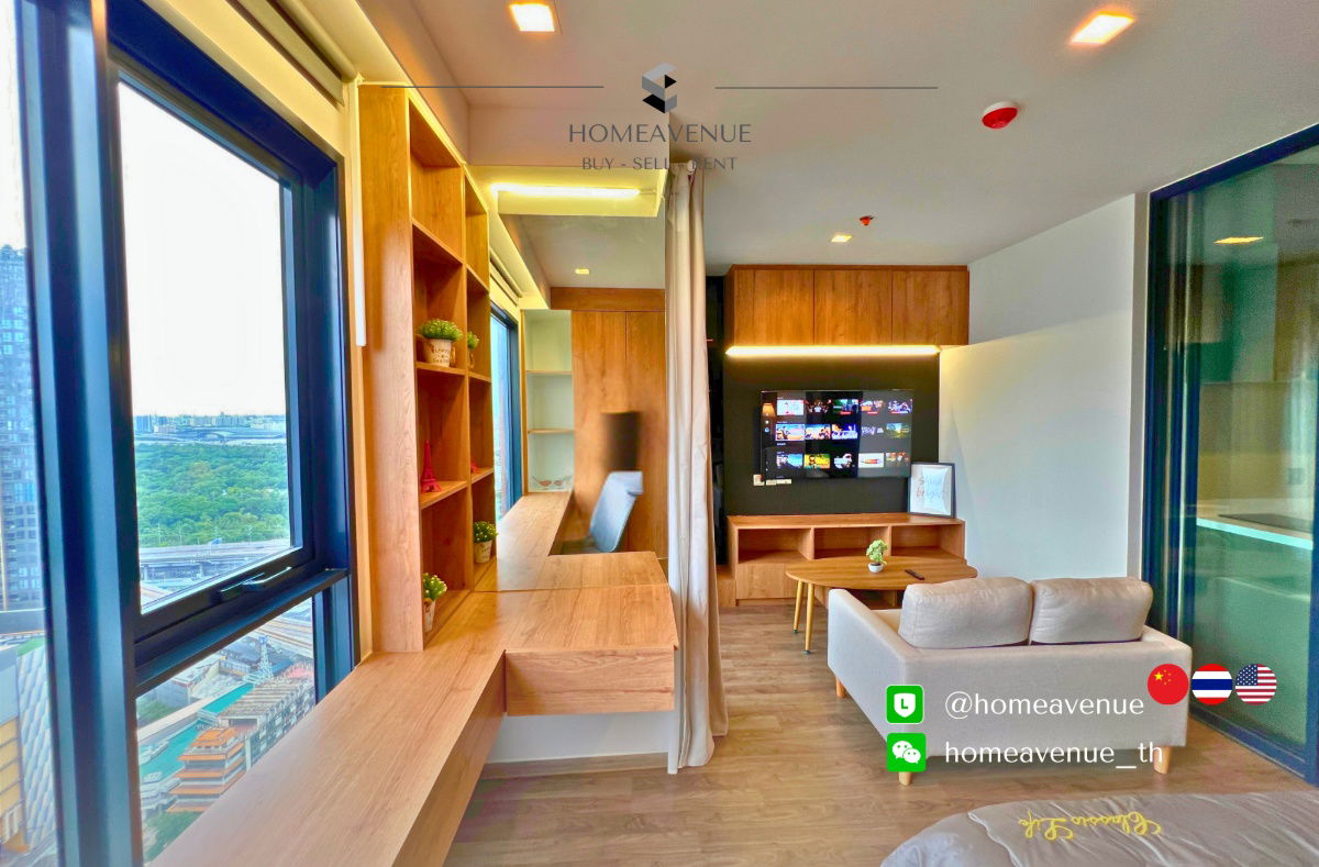 picture Life Ladprao Valley 🔥🔥 Free WIFI for 1 year‼️ Only 17,000 THB/month‼️ Unique design!⭐⭐ Ready to move in‼️ @homeavenue (with @ in front) - 5/12