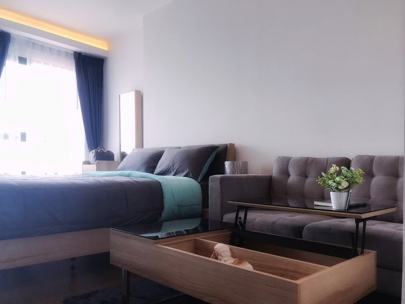 Condos for sale : P-39568 | Ideo Sukhumvit 93🔥✨ Studio Condo for Sale | High Floor | City View | Fully Furnished | Washing Machine Included | Only 17 m from BTS 