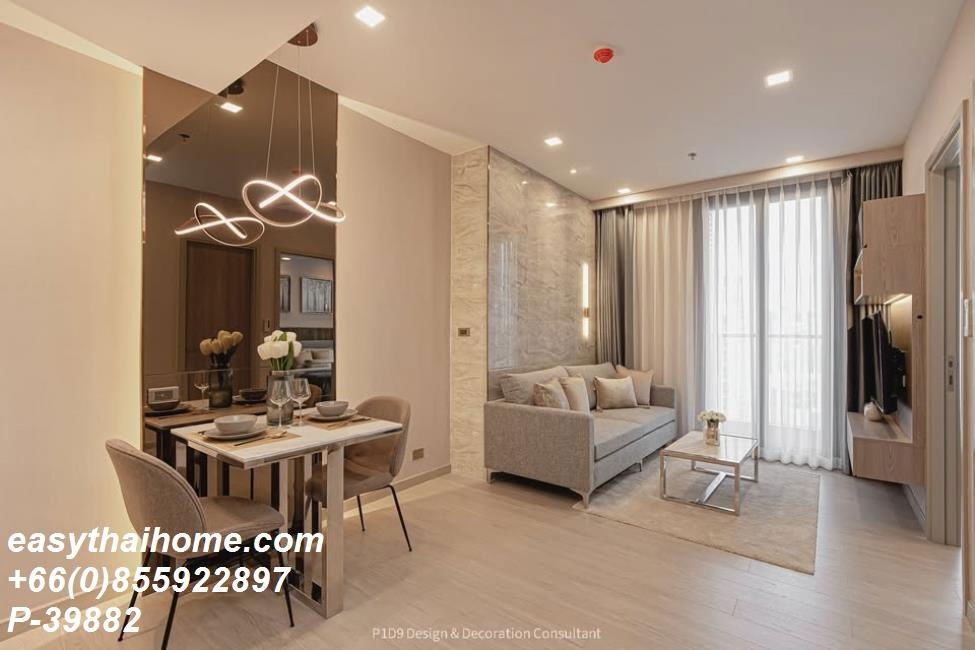 รูป P-39882 ให้เช่า คอนโด วันไนน์ไฟว์ อโศก-พระราม 9 Rama IX Rd, Huai Khwang, Bangkok พร้อมอยู่ ราคาถูก Line Id @easythaihome 085-592-2897 - รูปที่ 7/15