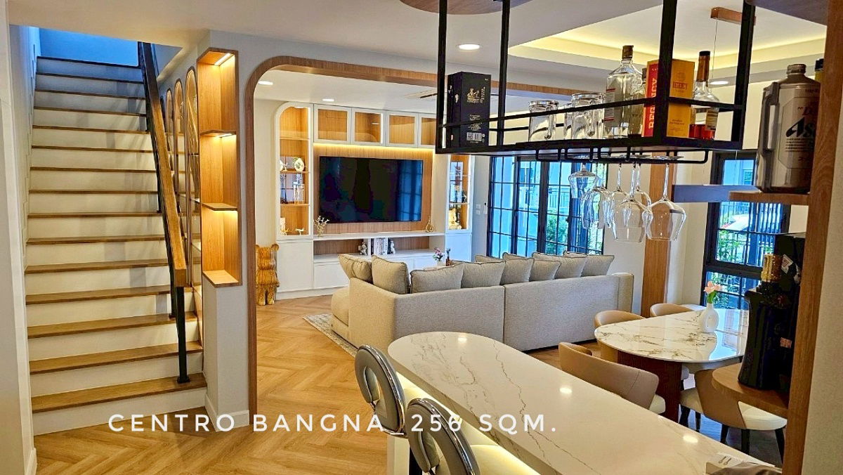 รูป ขายบ้านเดี่ยวหรู พร้อมอยู่ Centro บางนา ตกแต่งบิ้วอินครบสไตล์ Modern Luxury เพียง 16.9 ลบ - รูปที่ 2/19