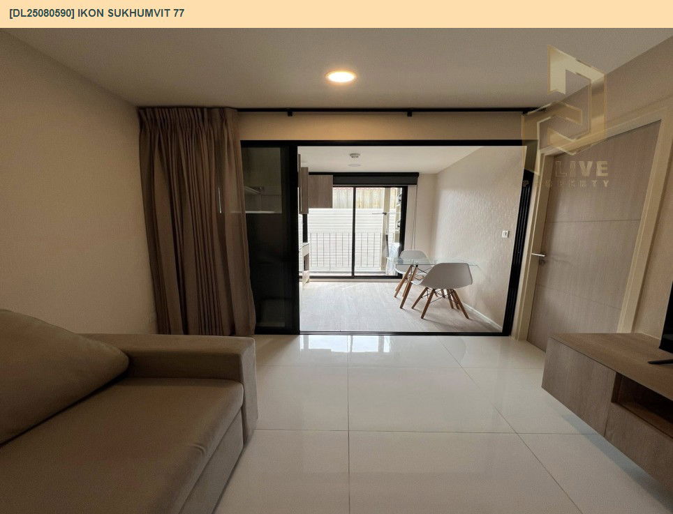 picture DL25080590 Condo for rent, IKON Sukhumvit 77 near BTS On Nut, ready to move in, call urgently 0656133286 LineID @534wlwof - 6/9