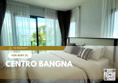 Houses for rent Samut Prakarn : Single house for rent 🔥 Centro Bangna 🔥 4 bedrooms, 5 bathrooms, fully furnished and equipped with appliances