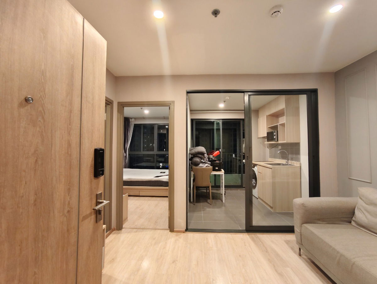 picture IDEO O2 1 bedroom, 1 bathroom, 25th floor, Building C, 35 sq m., rent 13,000/month. Call/Line: 0636262722 - 2/6