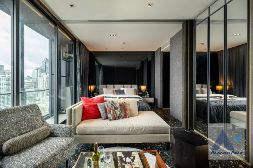 picture 🔼🔽 AccomA 📩 Sleek high-floor condominium with bold style in Sukhumvit (AA41343) - 3/18