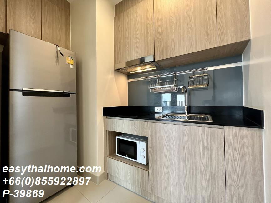 picture P-39869 Condo for rent Niche Mono Charoen Nakorn fully furnished (Confirm again when visit).  - 30/31