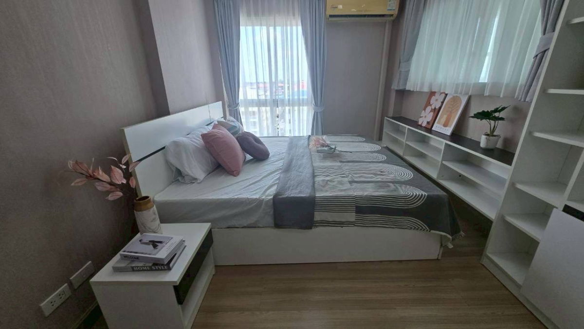 รูป SK01407 ให้เช่า Zoom Condo 49 Duplex 2 ชั้น เพดานสูง ขนาด 52.34 ตรม. ชั้น 6  เฟอร์ครบ ใกล้ ม.กรุงเทพฯ - รูปที่ 5/18