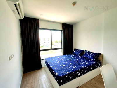 Condos for rent Makro Bangbuathong : For Rent Condo THE MIDD BANGYAI Building B, Floor 4,1 bed room, Room size 30.00 sqm