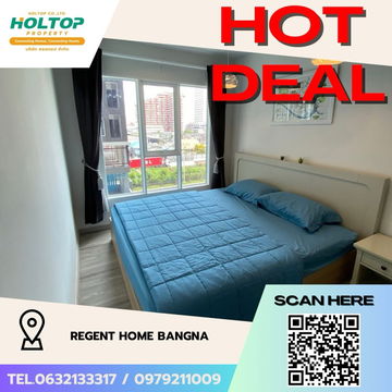 #Z1977💥180868🔥ให้เช่าคอนโด Regent Home Bangna 