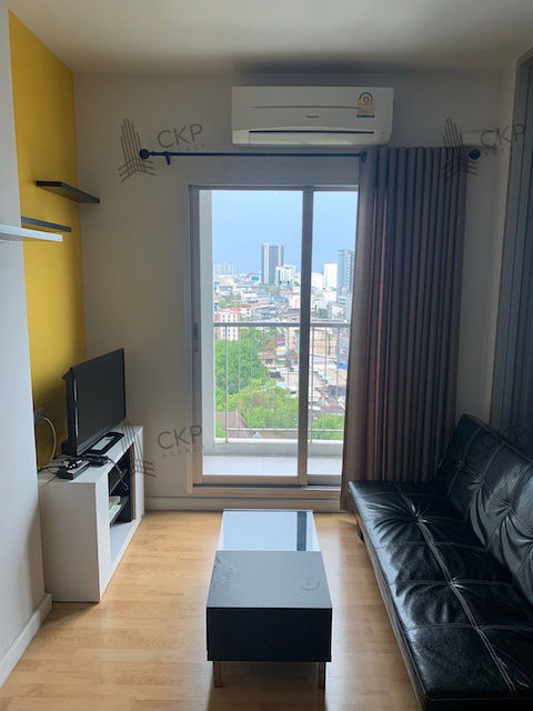 picture Condo The Parkland Ngamwongwan-Khae Rai, selling below appraised value, sold with tenant, near MRT Pink and Purple Lines. - 7/14