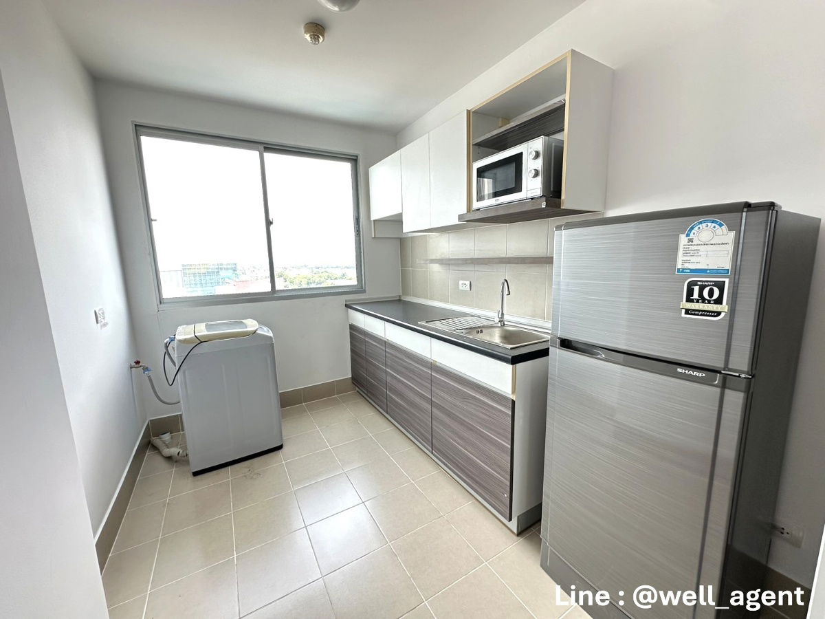 รูป For Rent | ศุภาลัย วิสต้า ศรีราชา - แยกท่าเรือแหลมฉบัง 📞 Call: 064-242-6068 🌊 เฟอร์ครบ | มีเครื่องซักผ้า - รูปที่ 9/12