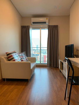For Rent Condo LUMPINI PLACE RATCHADA - SATHU Building 1, Floor 12,1 bed room, Room size 28.00 sqm