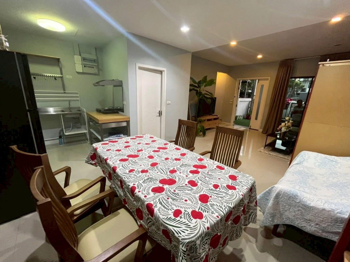 รูป #A124520 ✅ 19/8/68  ให้เช่าทาวน์โฮม Plex Residence Nawamin 111📲📢สอบถาม ld line @condoboy - รูปที่ 2/8